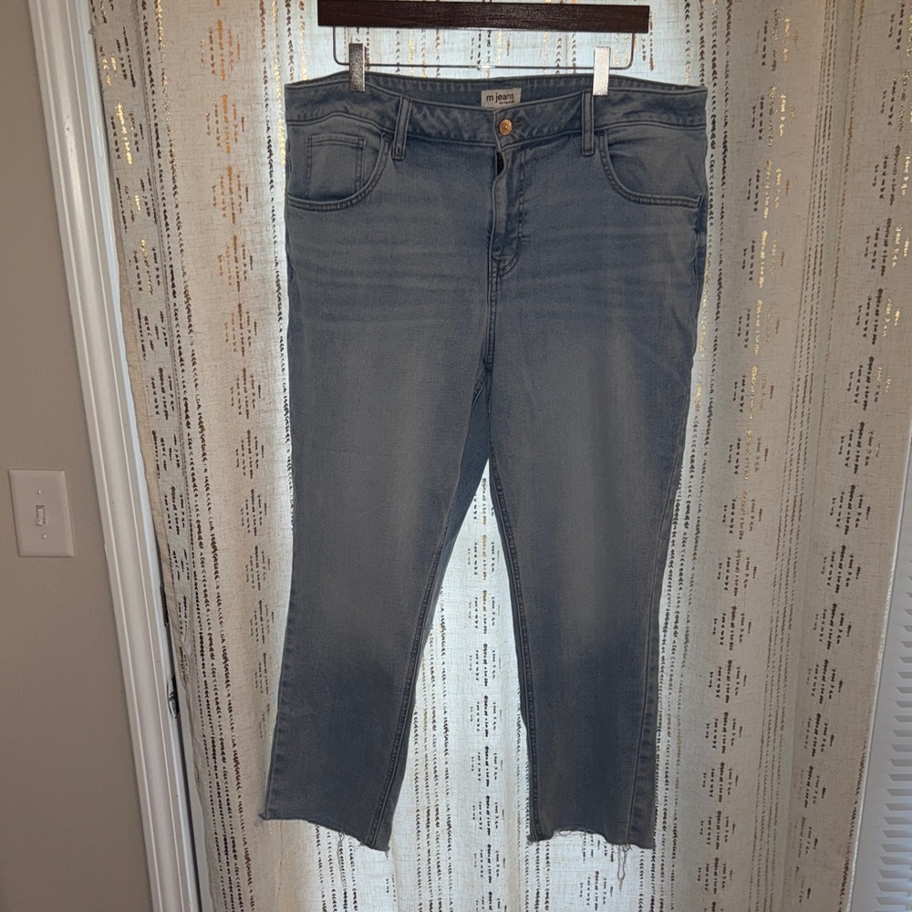 Maurices Blue Ankle Jeans